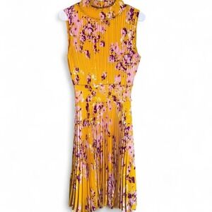 Nanette Lepore Yellow Floral Maxi Dress